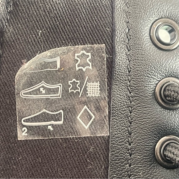 Dr MARTEN 1914 VONDA MON LEATHER BLACK BOOT FLOWER EMBROIDERY DETAILING SIZE UK4 - Picture 16 of 16